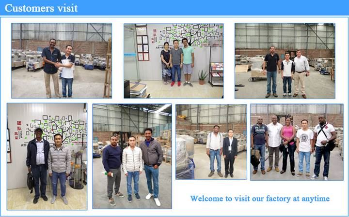 Customers visit Customers visit